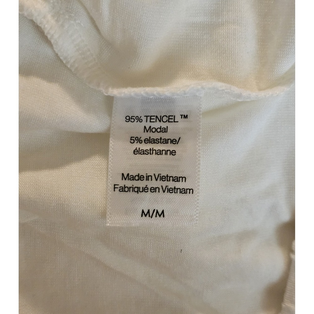 Eberjey Women's Gisele Separate PJ Pant Size Medium Ivory Modal Pant Only - Picture 5 of 5